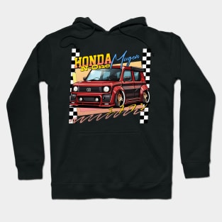 Honda N-One Mugen  // Retro Classic Car Lover Design Hoodie